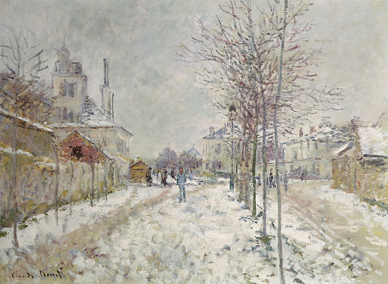 Snøeffekt av Claude Monet