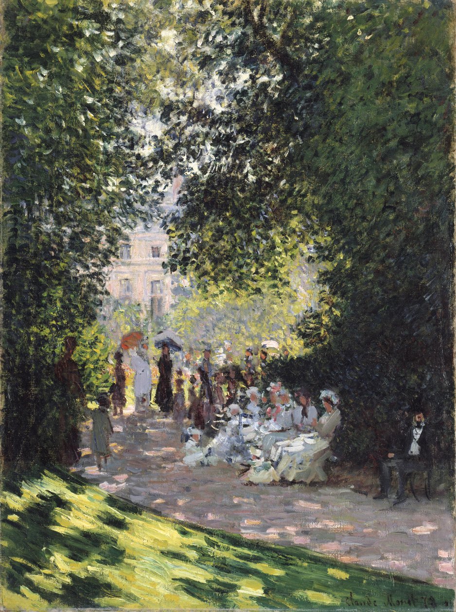 Parc Monceau av Claude Monet