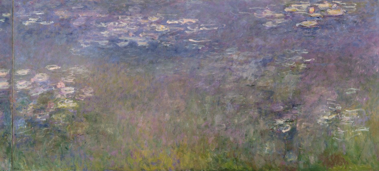 Vannliljer (Agapanthus) c.1915-26 av Claude Monet