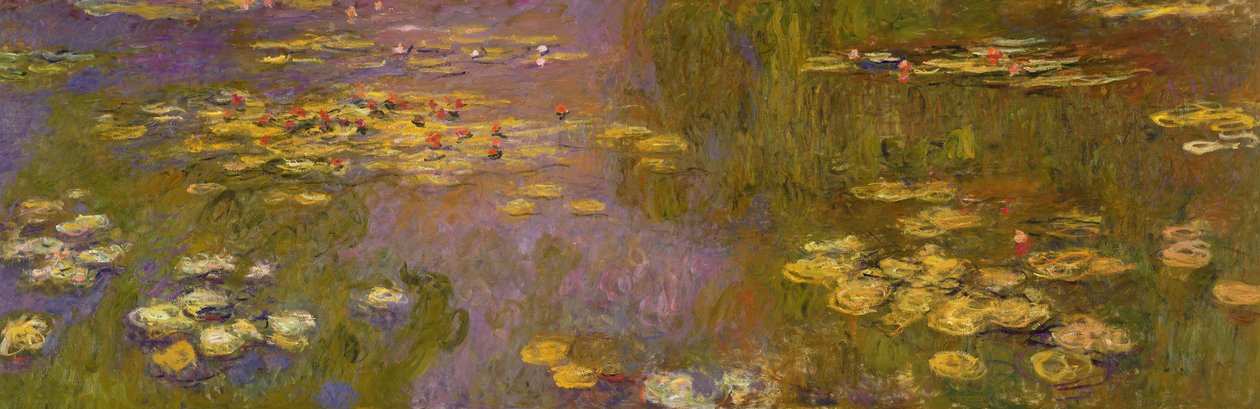 Vannliljer (Nymphéas), ca. 1915-26 av Claude Monet