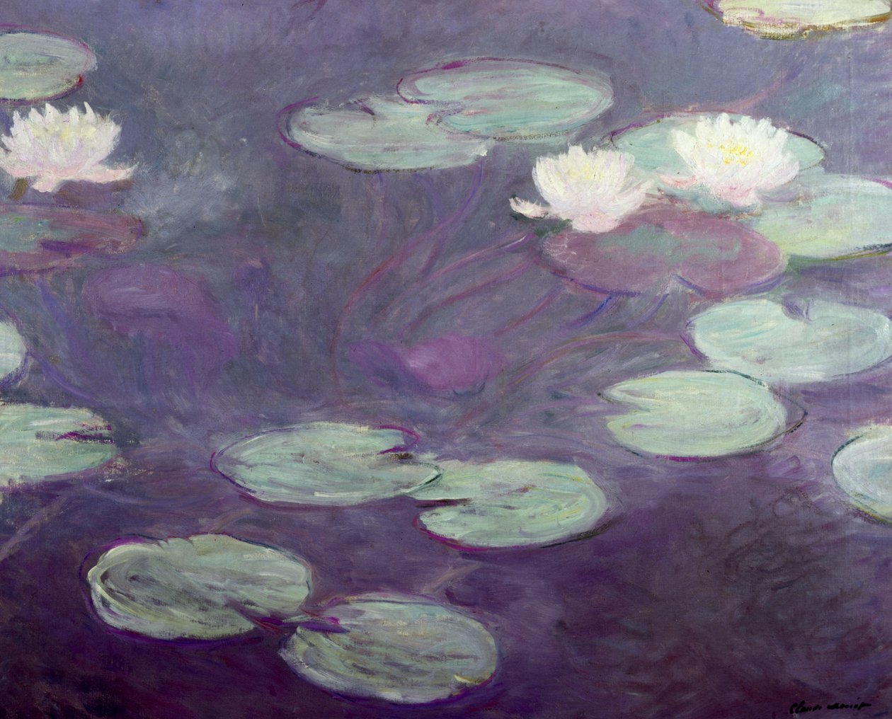 Vannliljer av Claude Monet