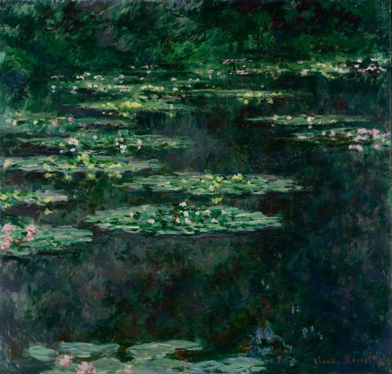 Vannliljer av Claude Monet