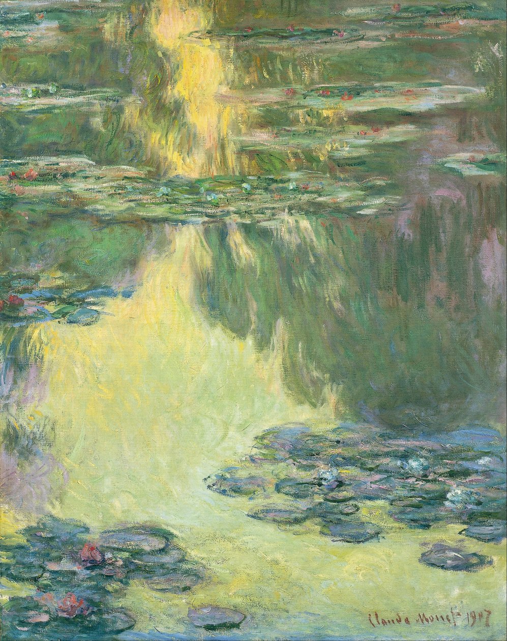 Vannliljer av Claude Monet