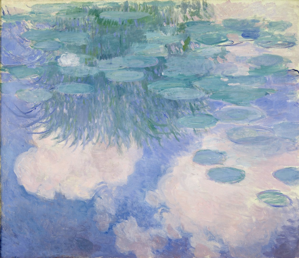 Vannliljer, 1914-17 (se detalj 382337) av Claude Monet