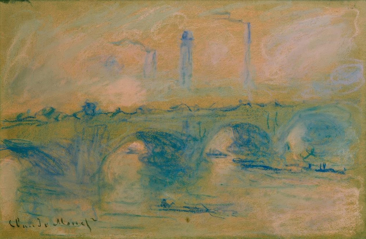 Waterloo Bridge av Claude Monet