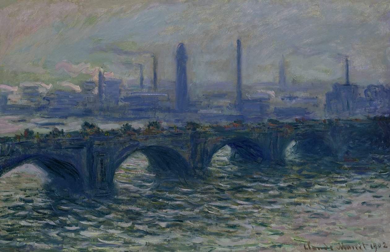 Waterloo Bridge, 1902 av Claude Monet