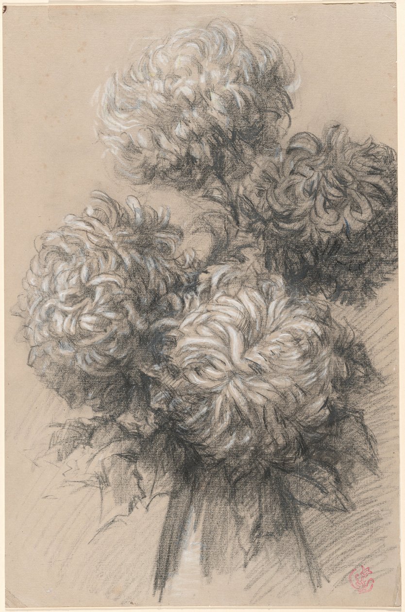 Krysantemum av Claude Emile Schuffenecker