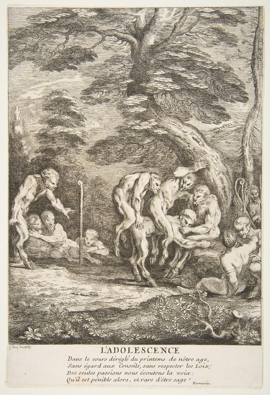 Ungdom.n.d av Claude Gillot