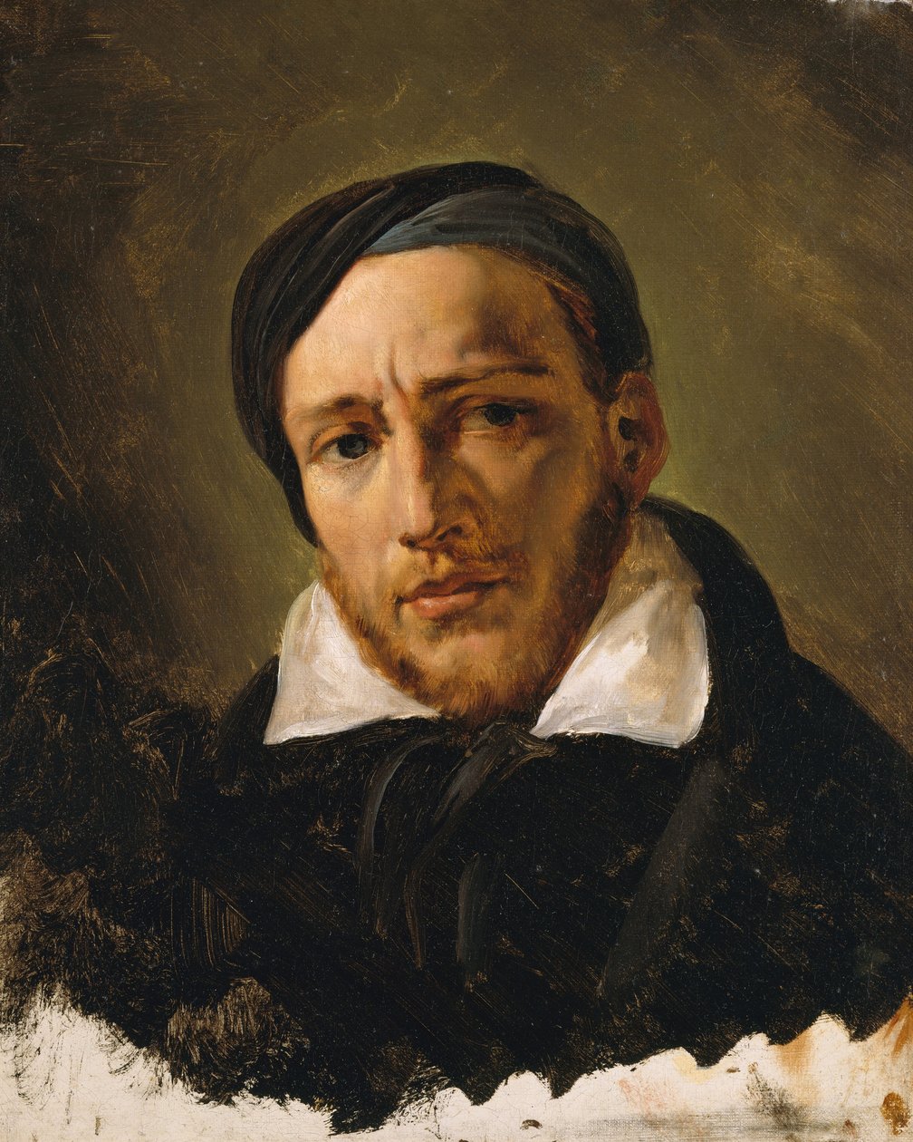 Jean-Louis-André-Théodore Gericault, ca. 1820-23 av Claude Joseph Vernet
