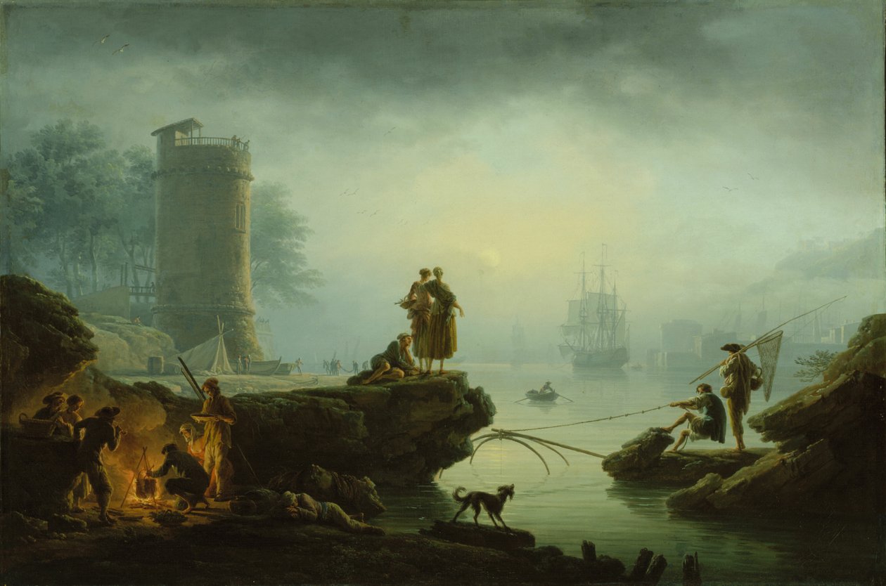 Morgen av Claude Joseph Vernet