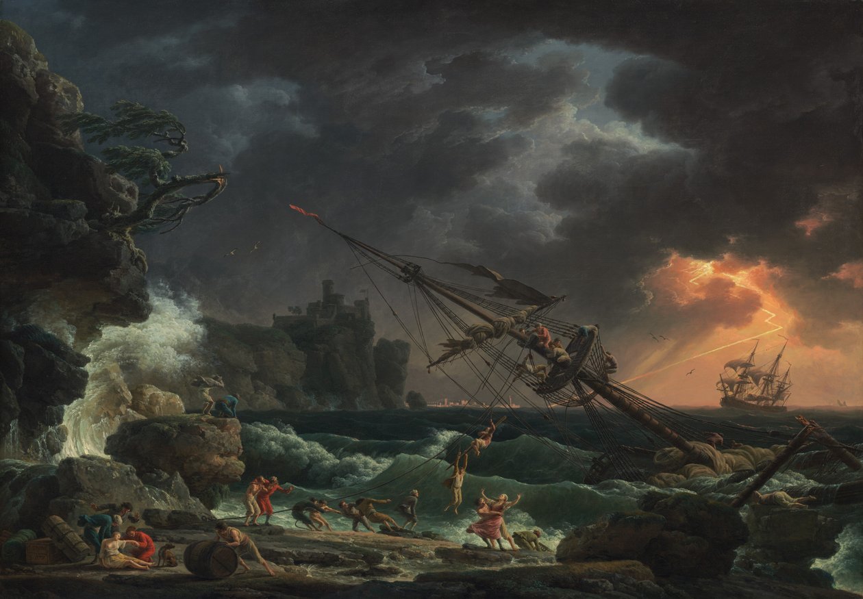 Forliset av Claude Joseph Vernet