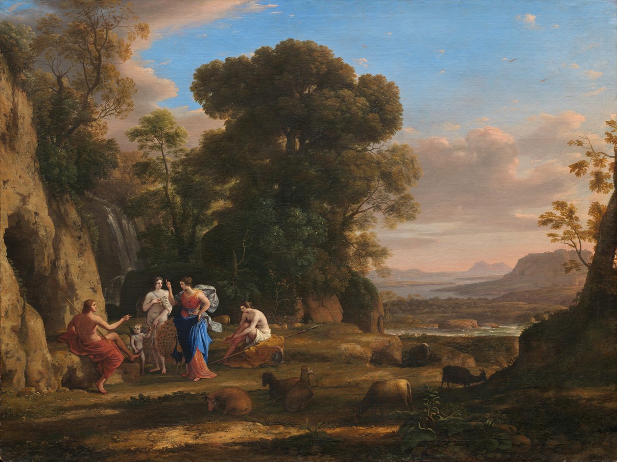The Judgment of Paris, 16451646. av Claude Lorrain