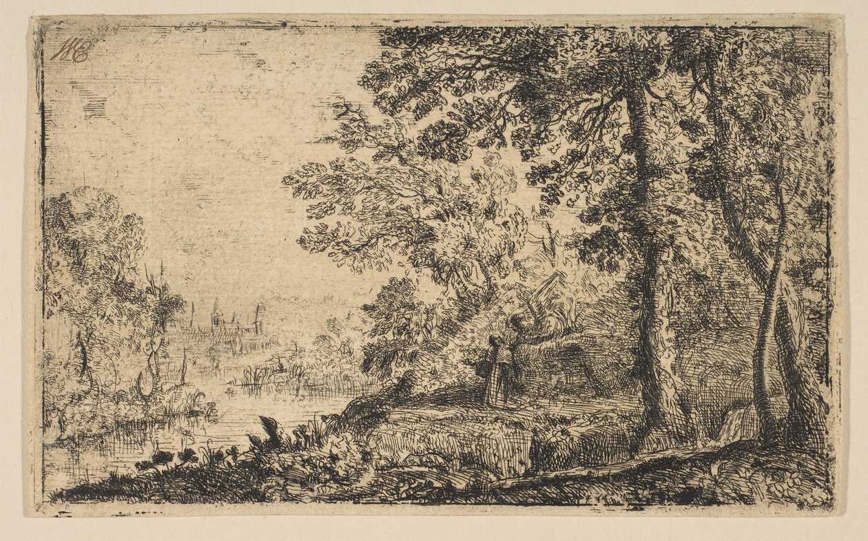 Visjonen, ca. 1630. av Claude Lorrain