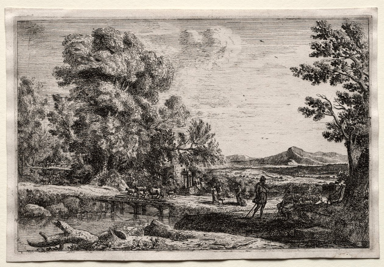 Trebroen. av Claude Lorrain