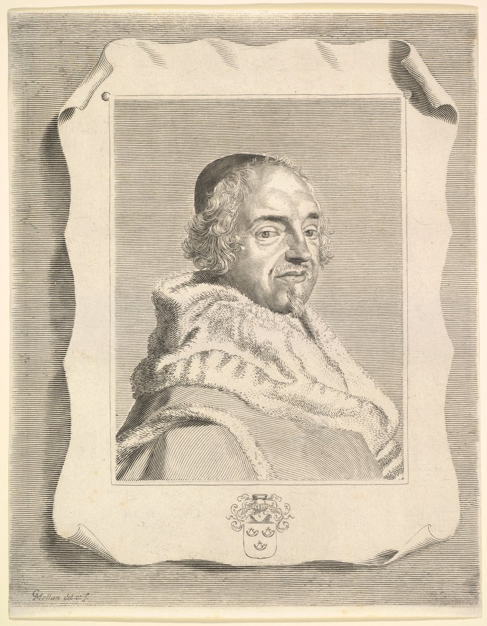 Francois-Théodore de Nesmond, ca. 1661. av Claude Mellan
