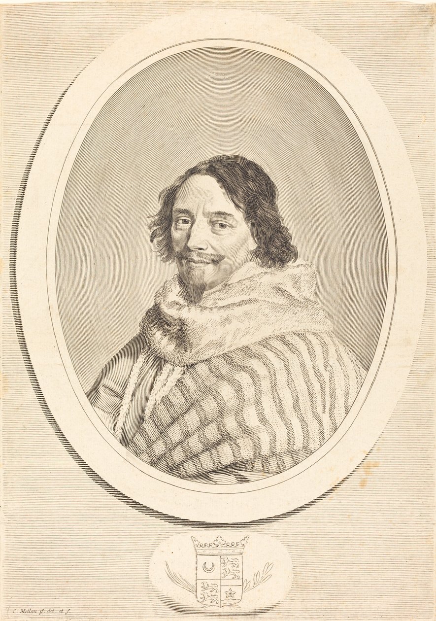 Henry de Mesmes av Claude Mellan