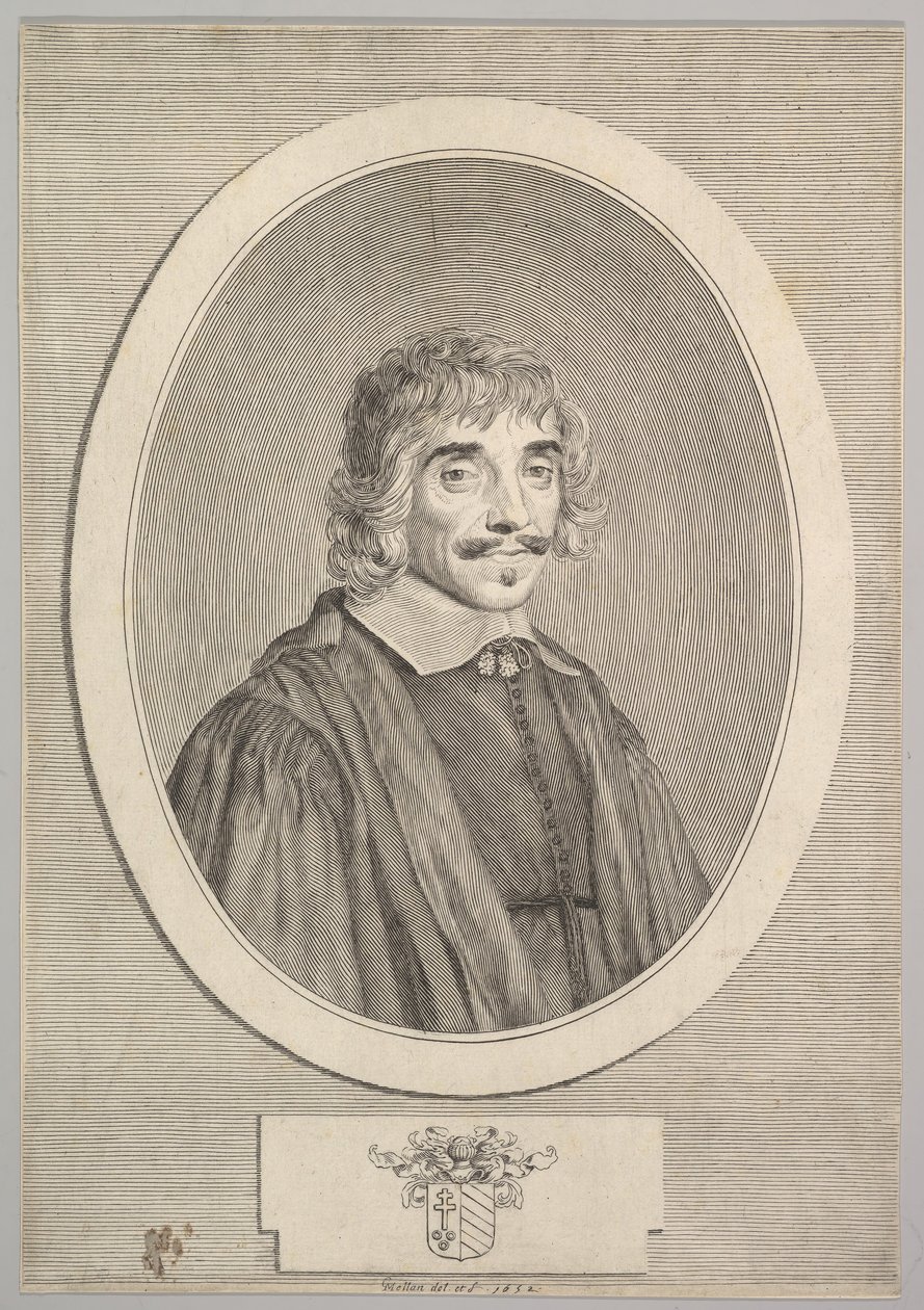 Jean Perrault, 1652. av Claude Mellan