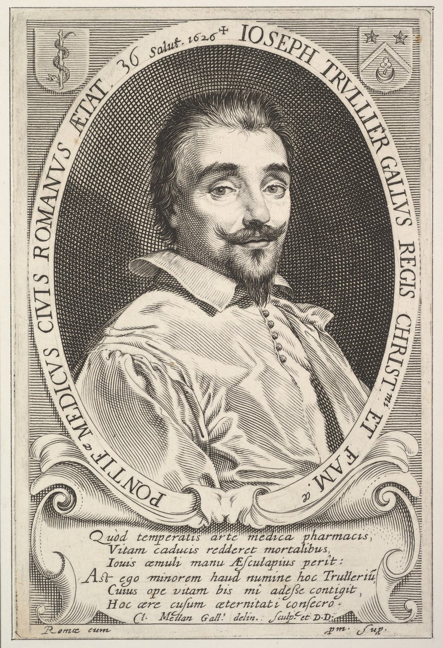 Joseph Trullier, 1626. av Claude Mellan