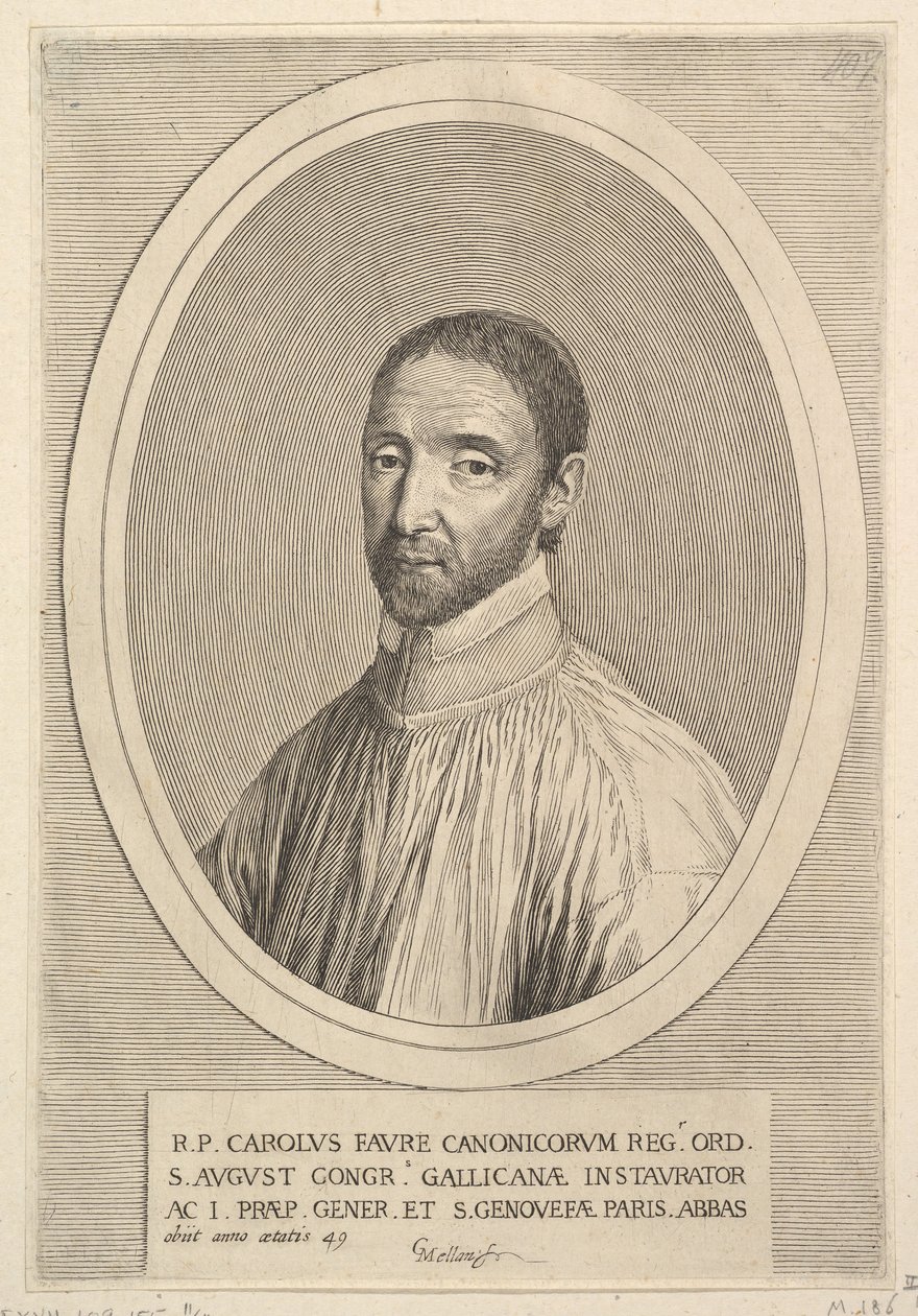 Far Charles Faure. av Claude Mellan
