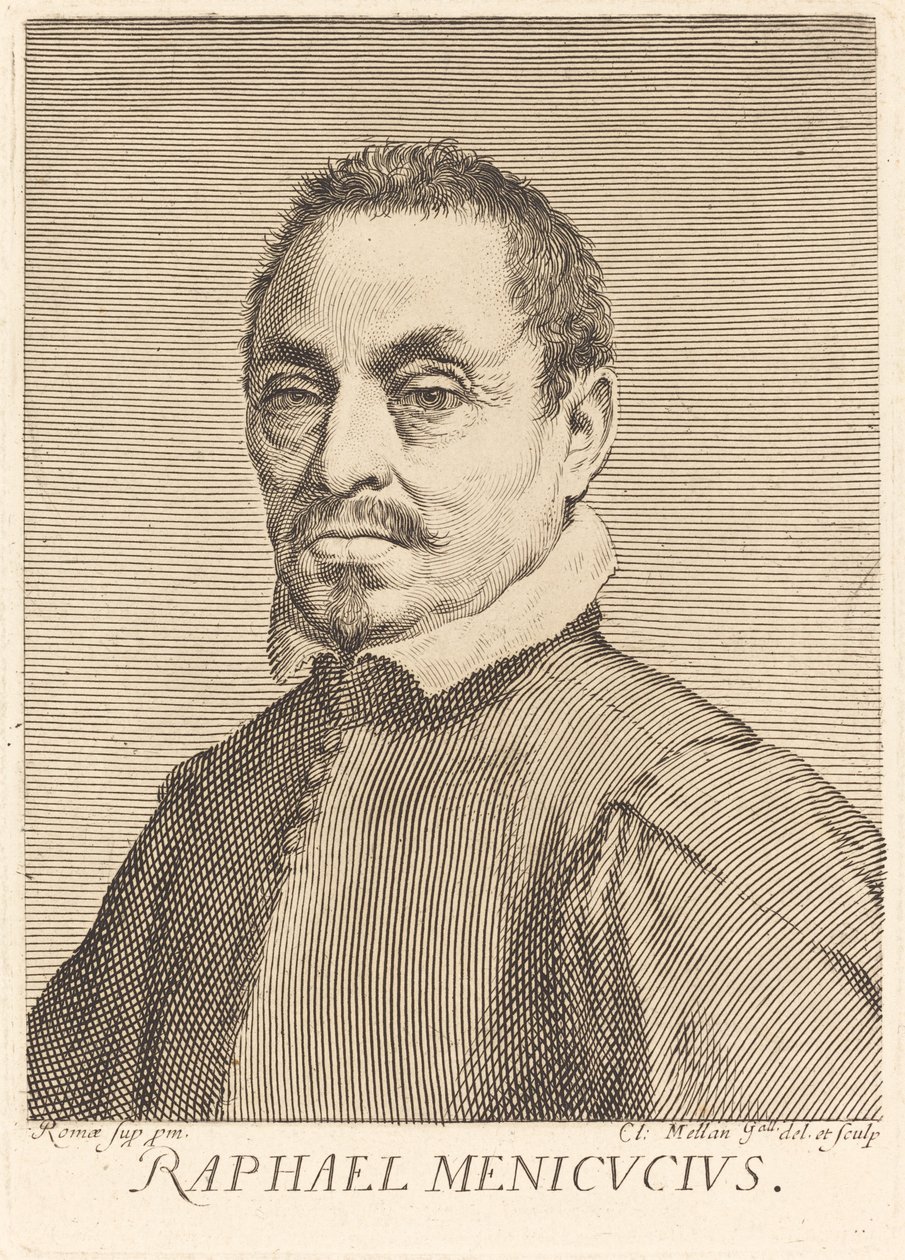 Raffaello Menicucci av Claude Mellan