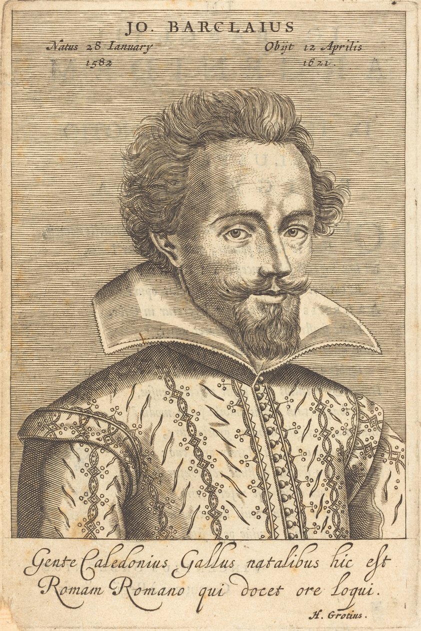 John Barclay av Claude Mellan after Daniel Dumonstier