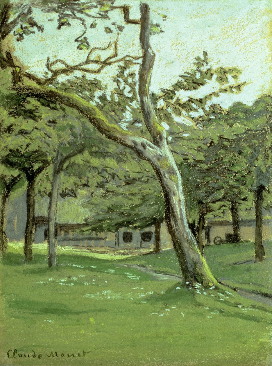 En frukthage av Claude Monet