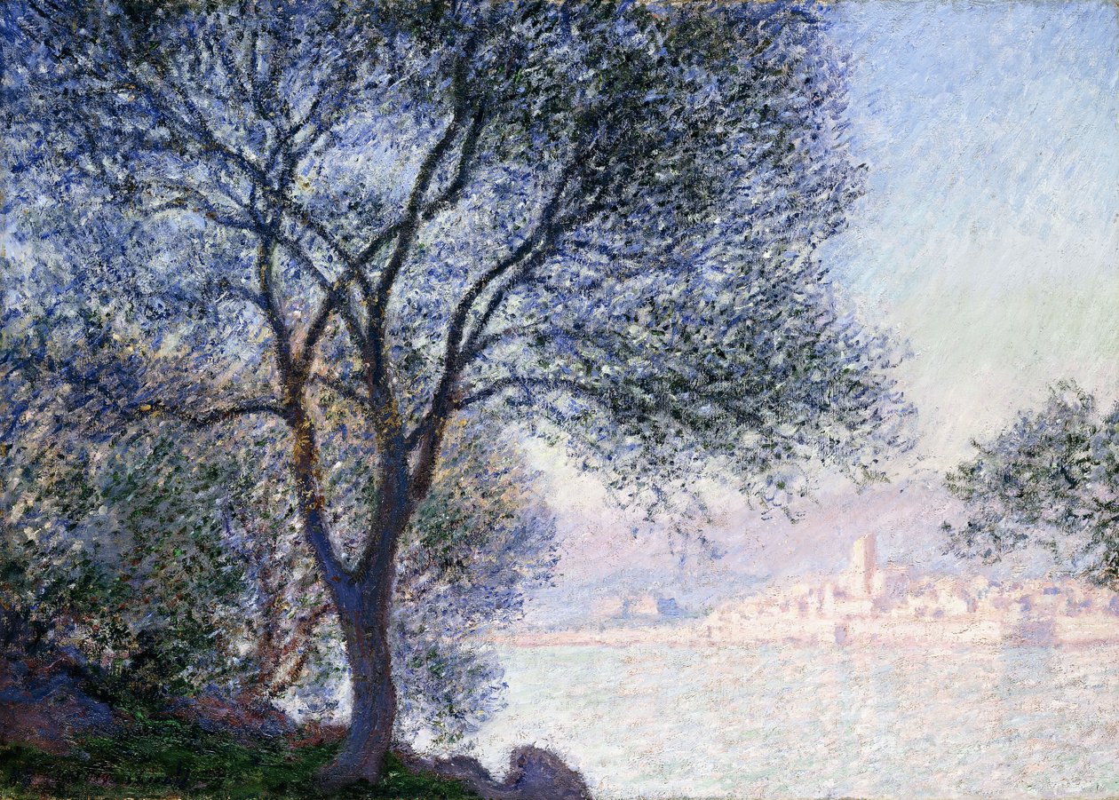Antibes sett fra Salis, 1888 av Claude Monet