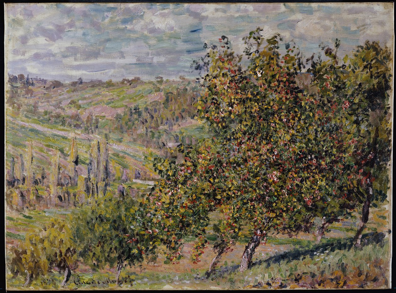 Epleblomst, 1878 av Claude Monet