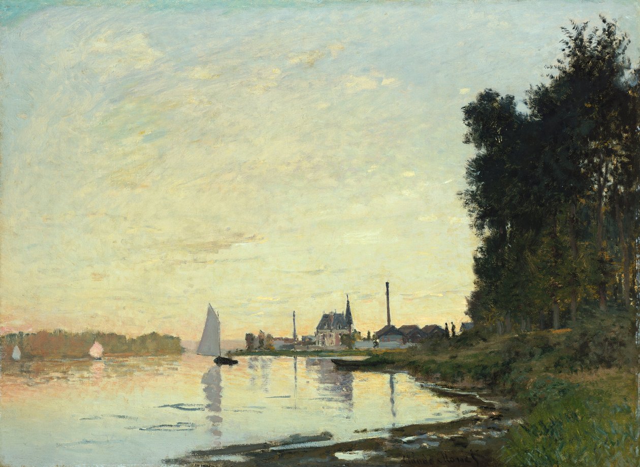 Argenteuil, sen ettermiddag, 1872 av Claude Monet