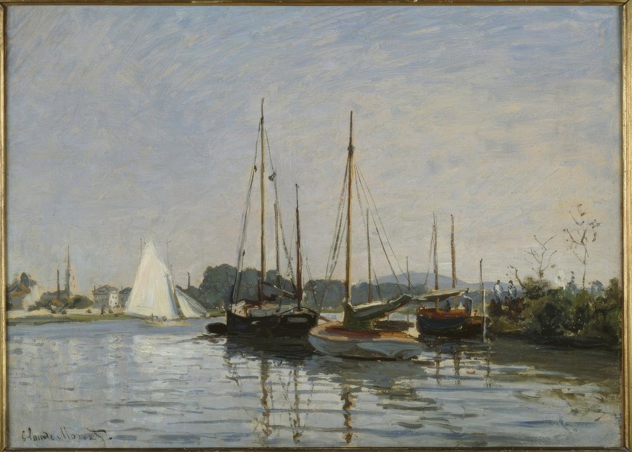 Lystbåter, Argenteuil av Claude Monet