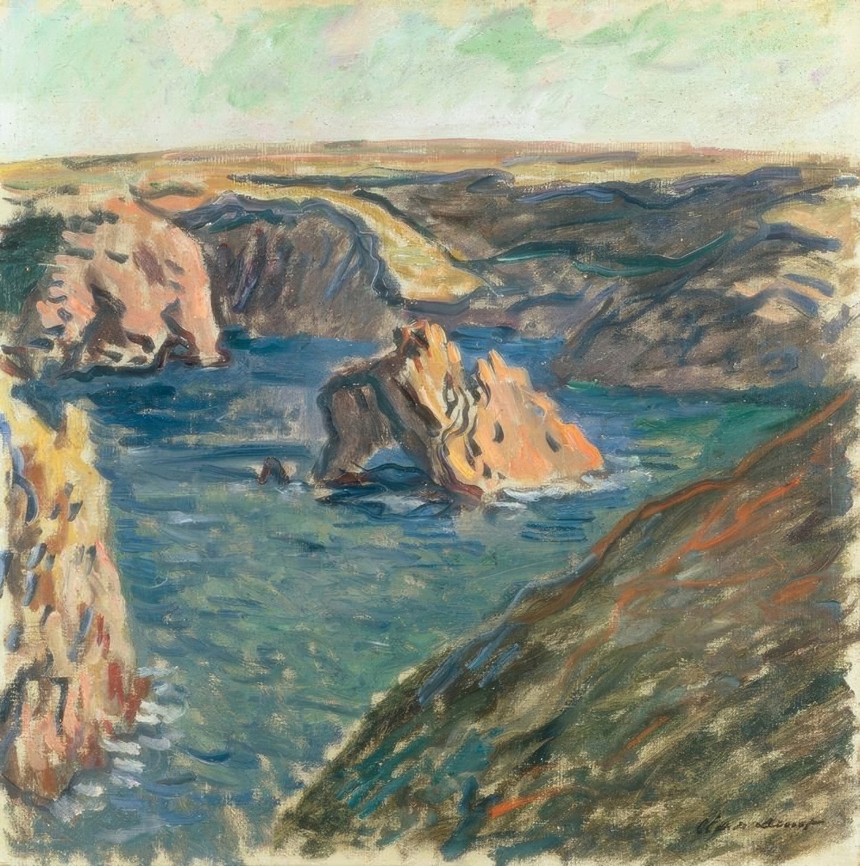 Vakker øy av Claude Monet