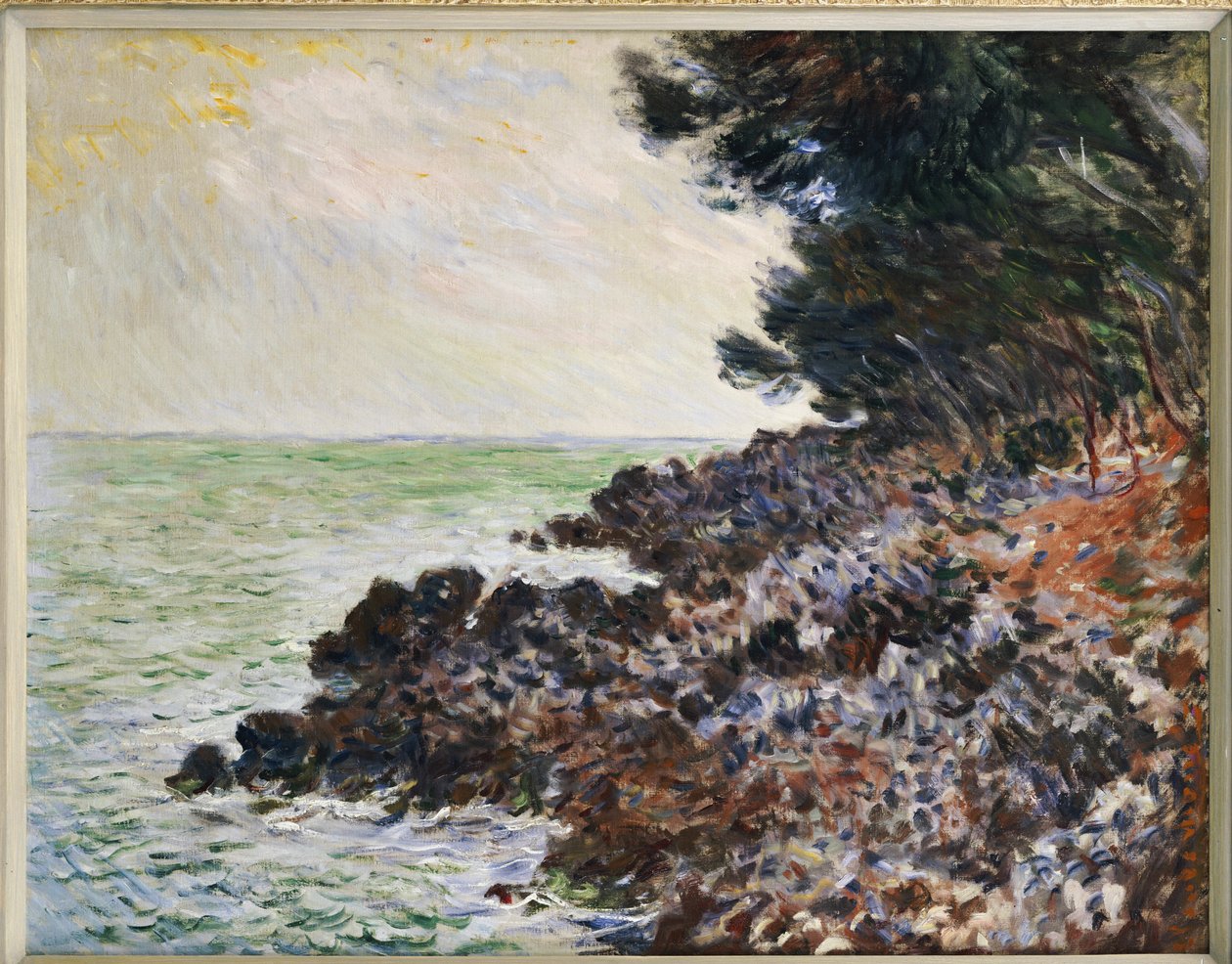 Cap Martin av Claude Monet