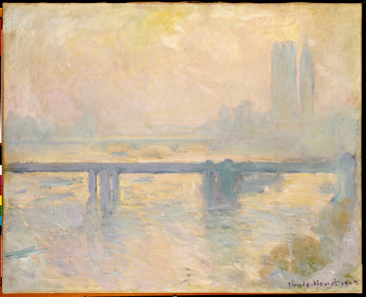 Charing Cross Bridge, 1903 av Claude Monet