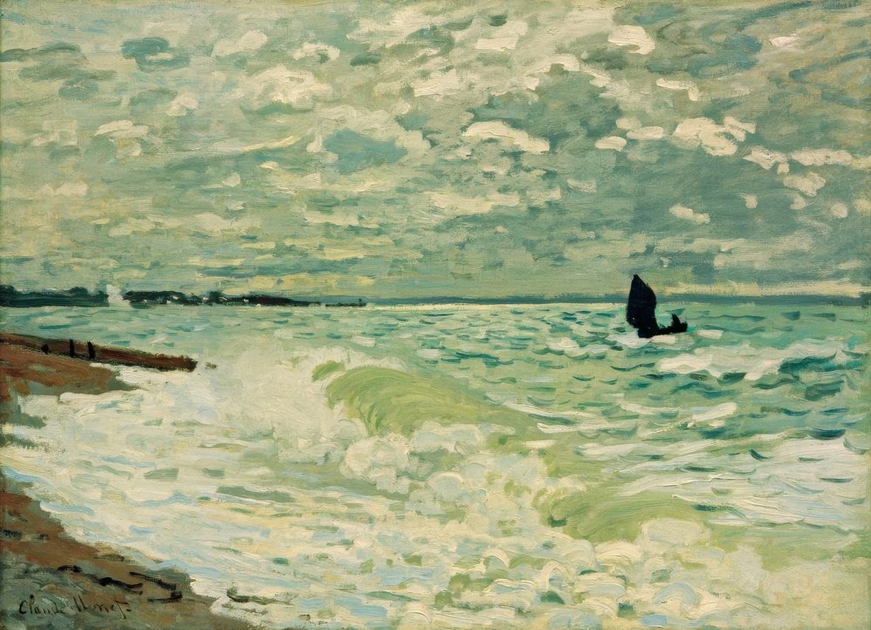 Havet ved Sainte-Adresse av Claude Monet