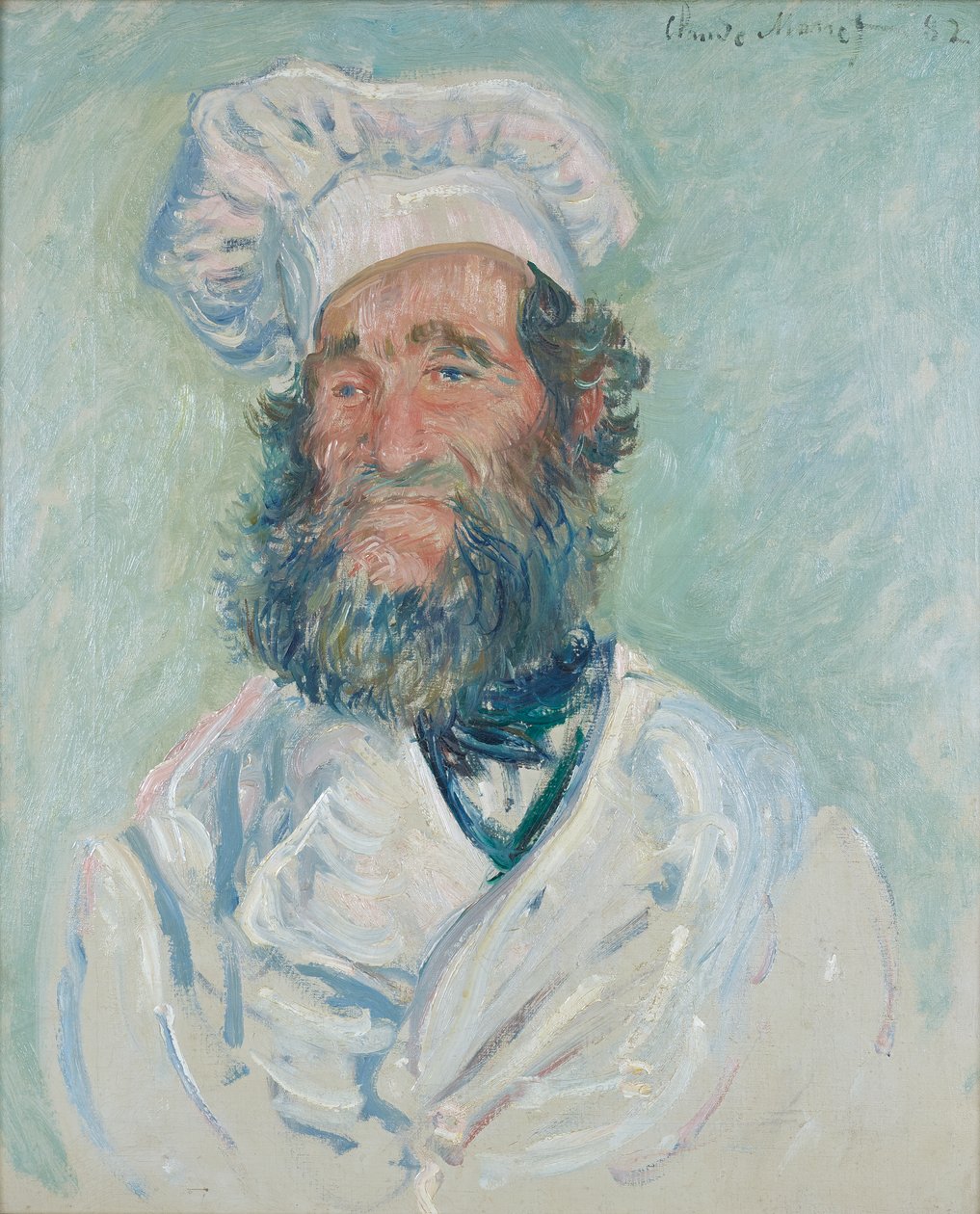 Der Koch (far Paul) av Claude Monet