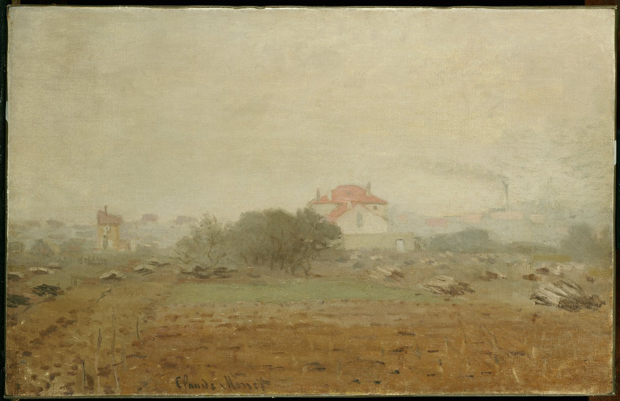 Tåke, 1872 av Claude Monet