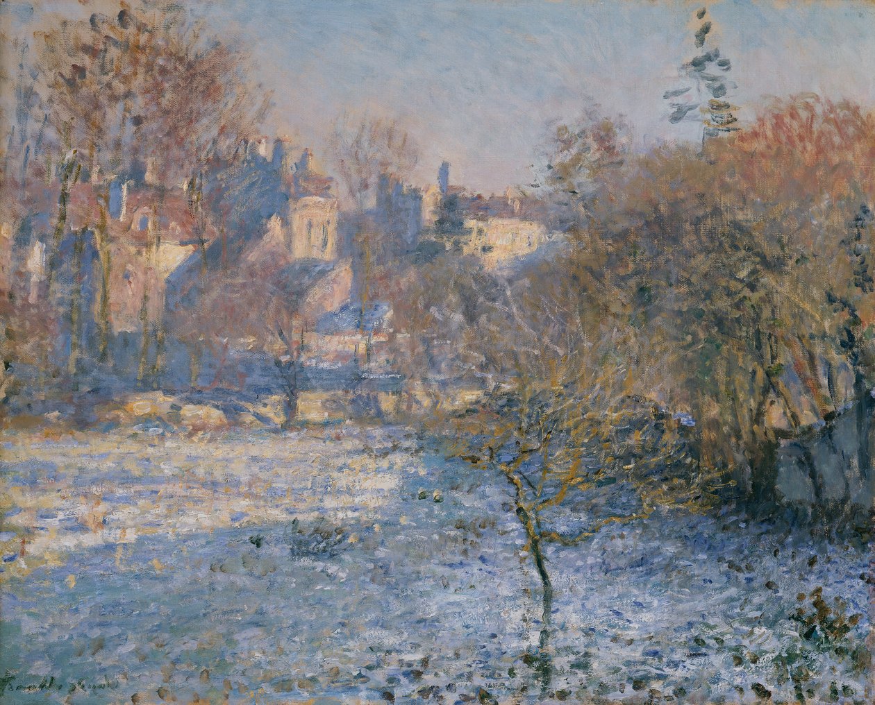 Frost av Claude Monet