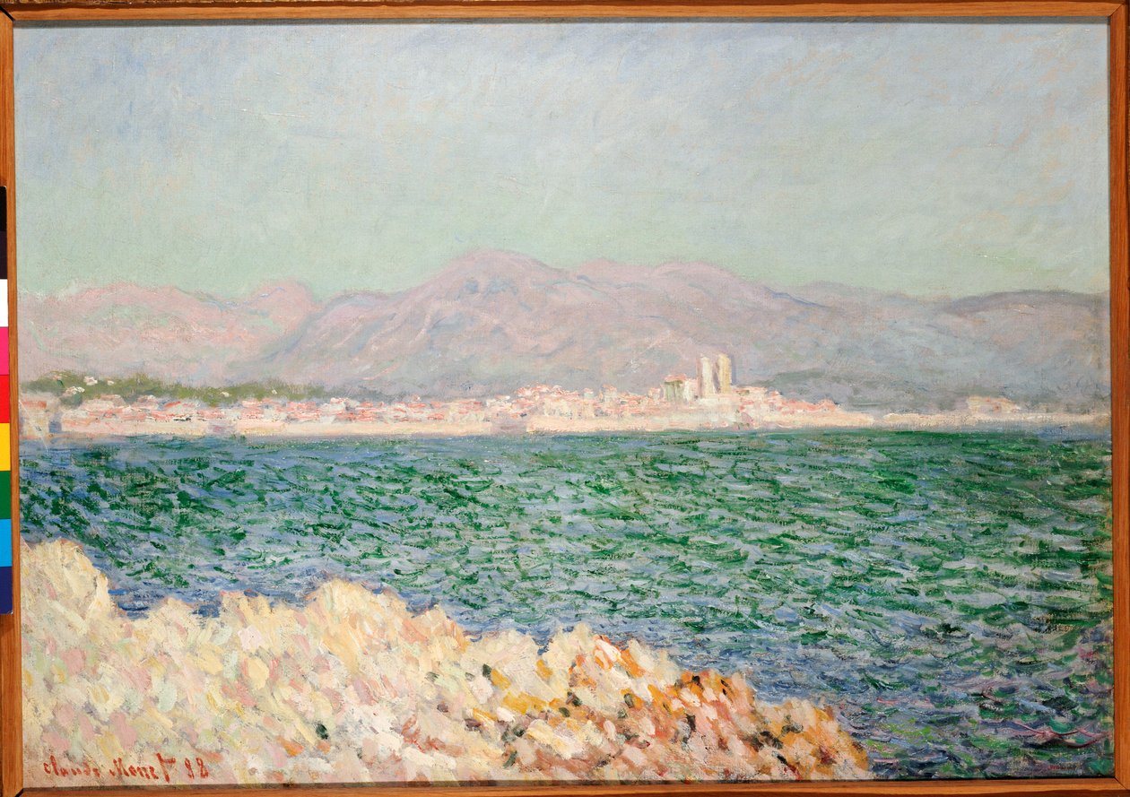 Antibesbukta, 1888 av Claude Monet