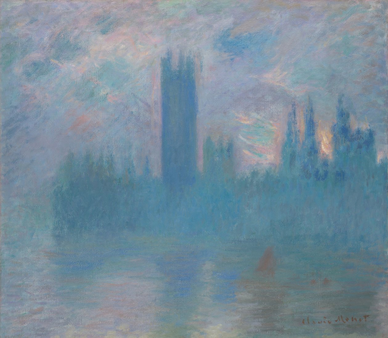 Houses of Parliament, London, 190001. av Claude Monet
