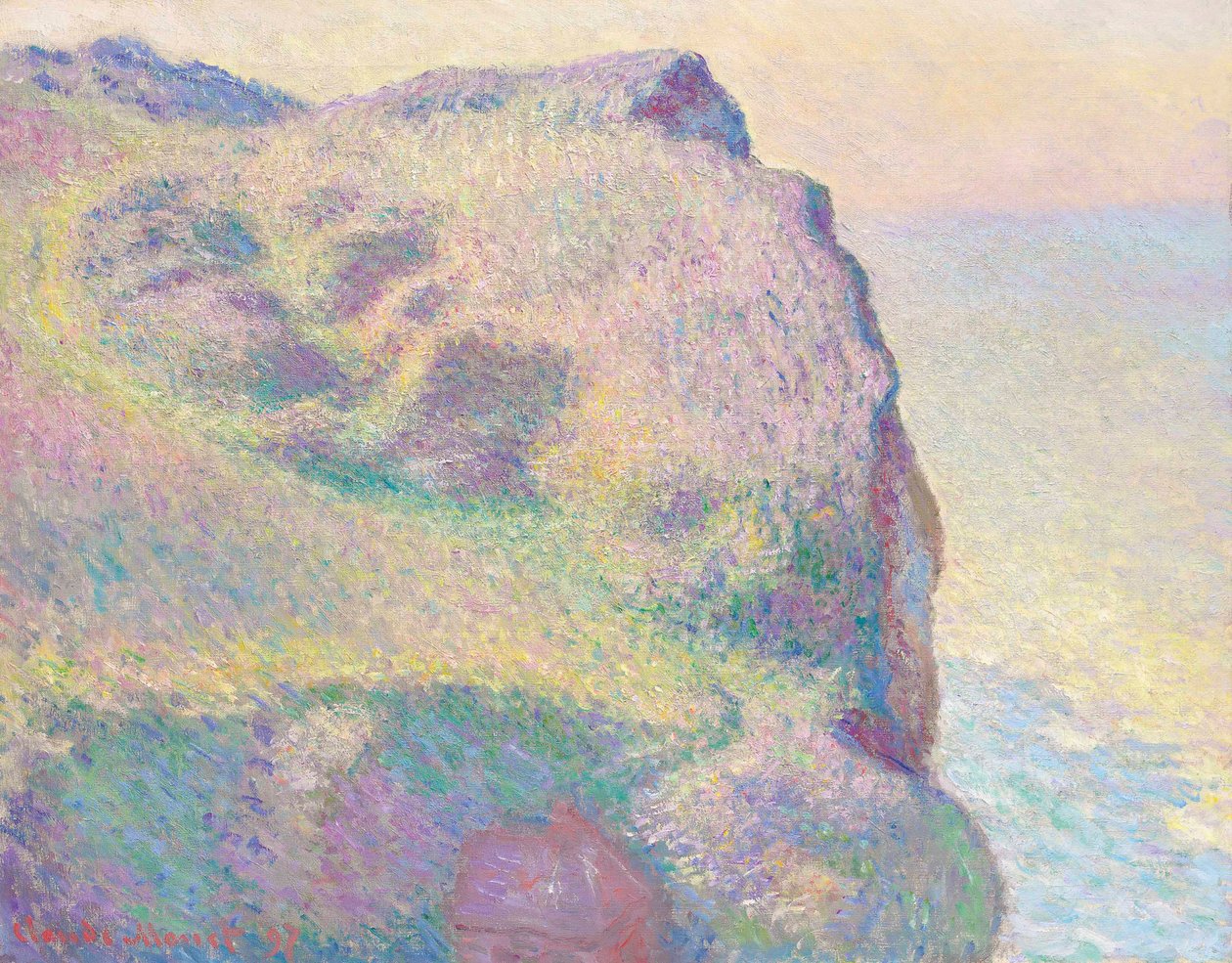 Pointe du Petit Ailly, 1897. av Claude Monet