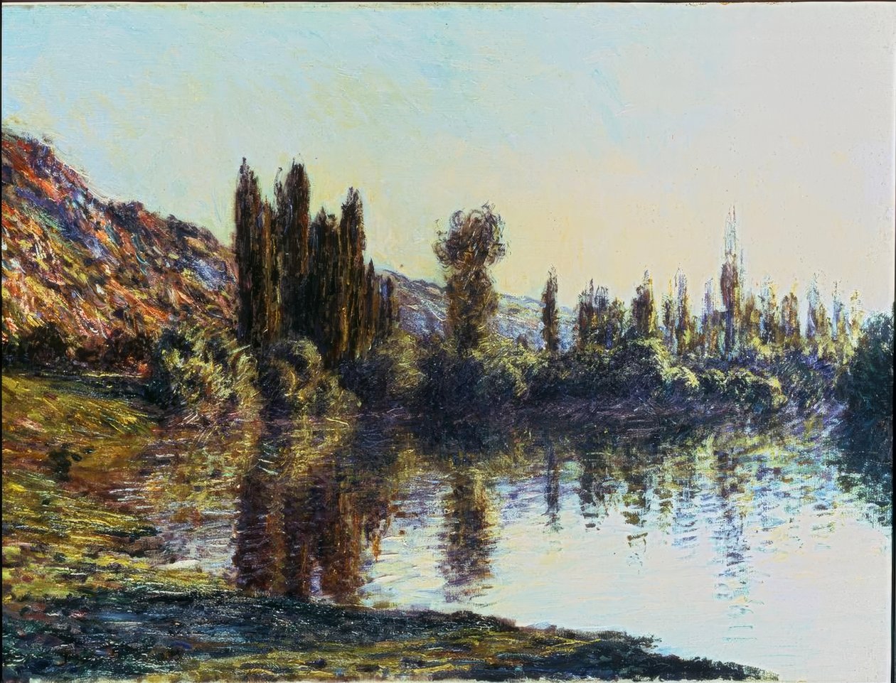 Seinen ved Vétheuil av Claude Monet
