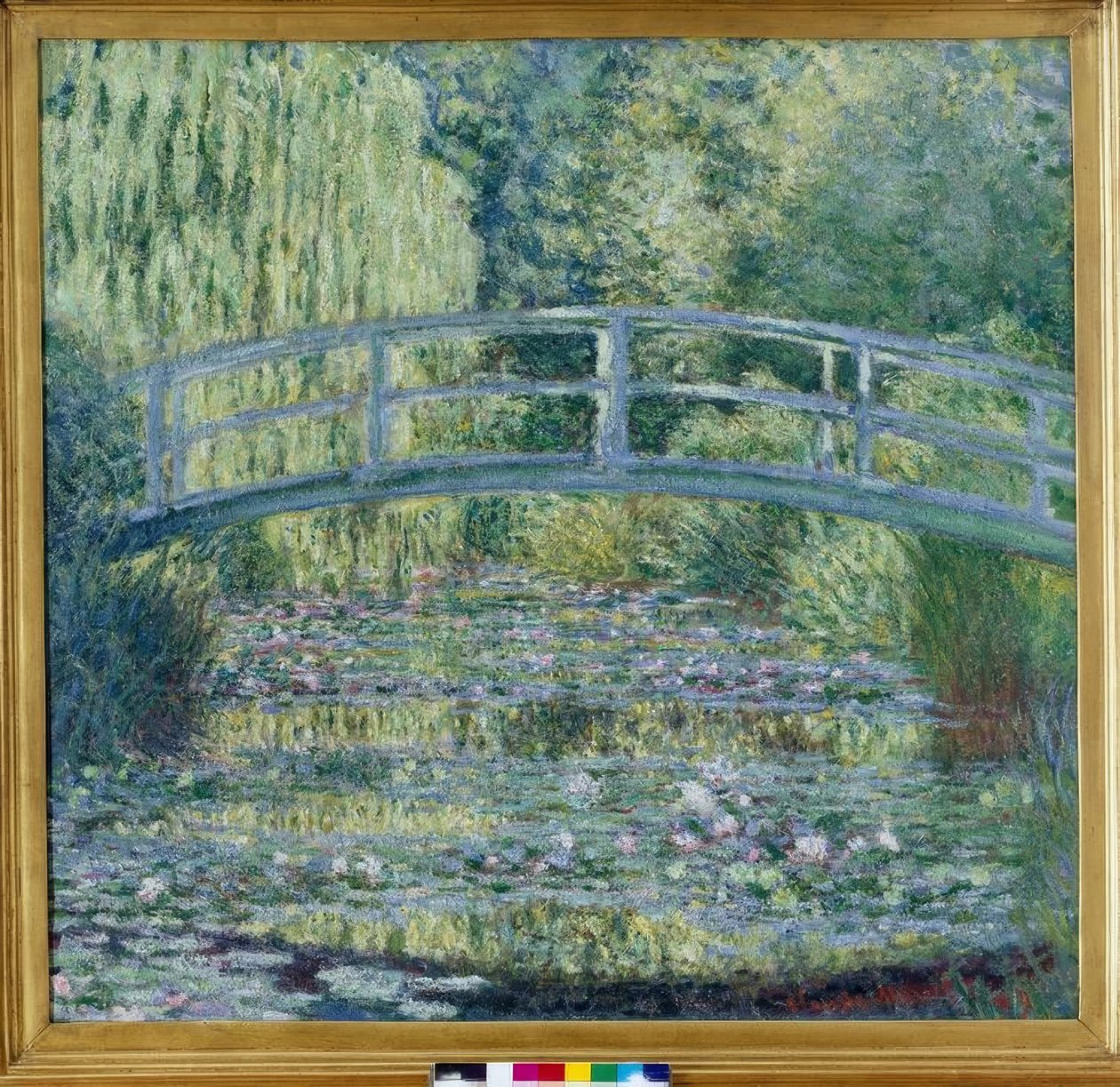 Vannliljedammen, grønn harmoni av Claude Monet