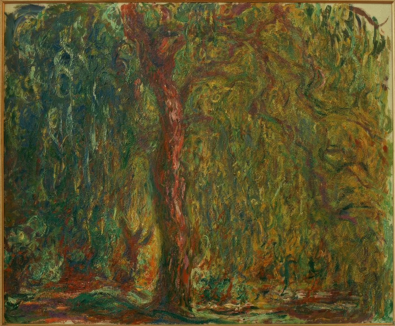 Le Saule pleureur (The Weeping Willow) av Claude Monet