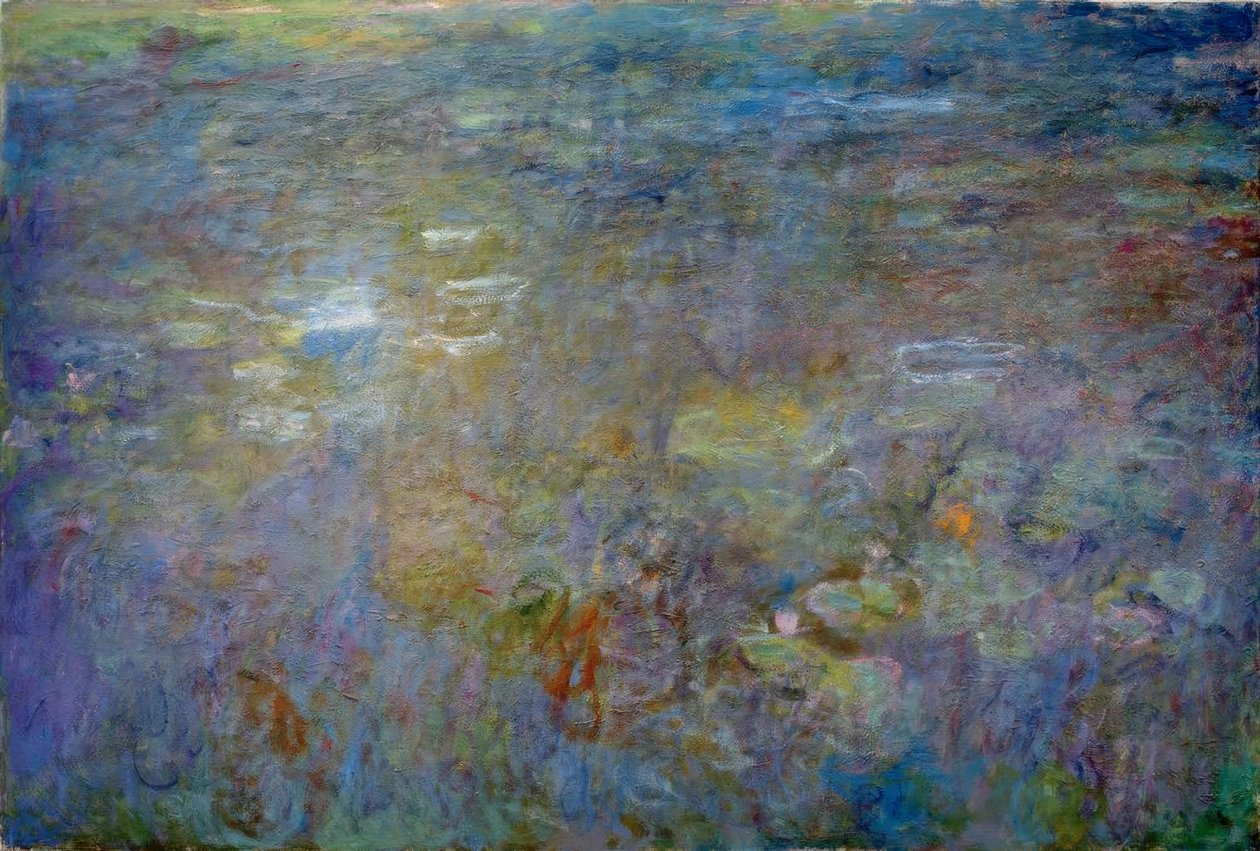 Vannliljedam av Claude Monet