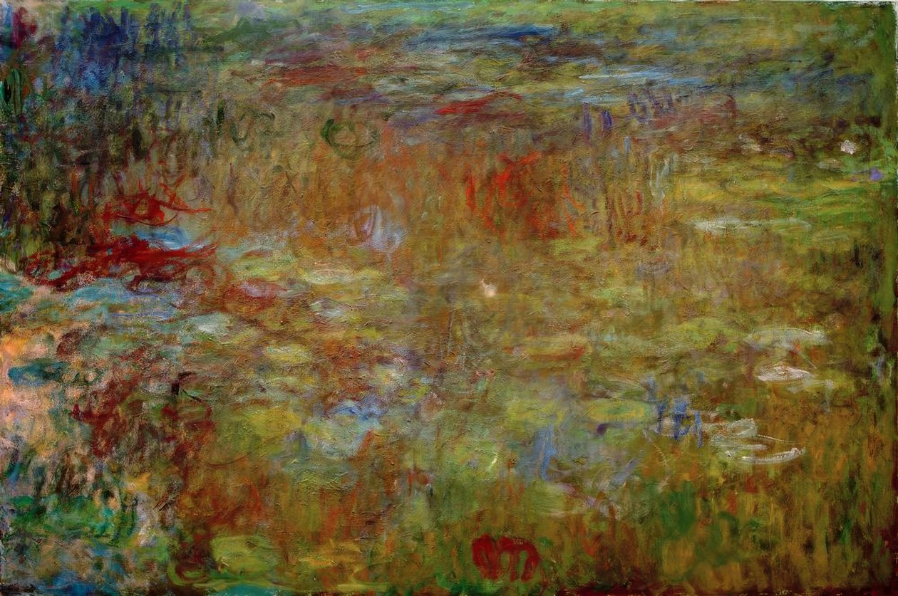 Vannliljedam av Claude Monet