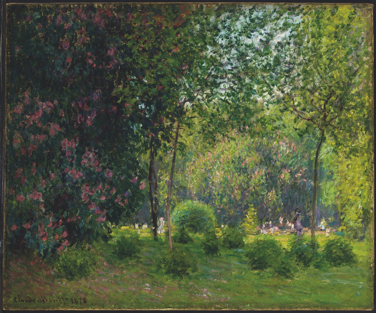 Parc Monceau av Claude Monet