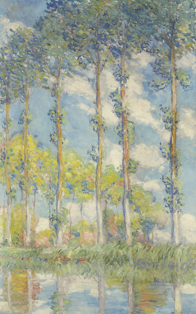 Poplene, 1891 av Claude Monet