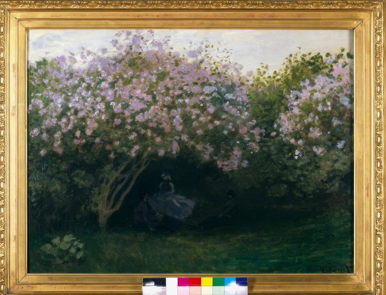 Syrin, grått vær av Claude Monet