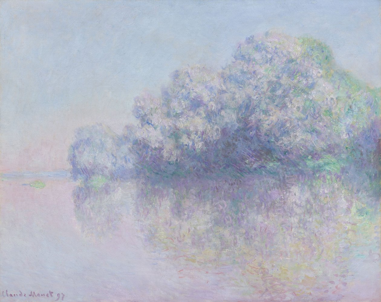 Nettle Island, 1897. av Claude Monet