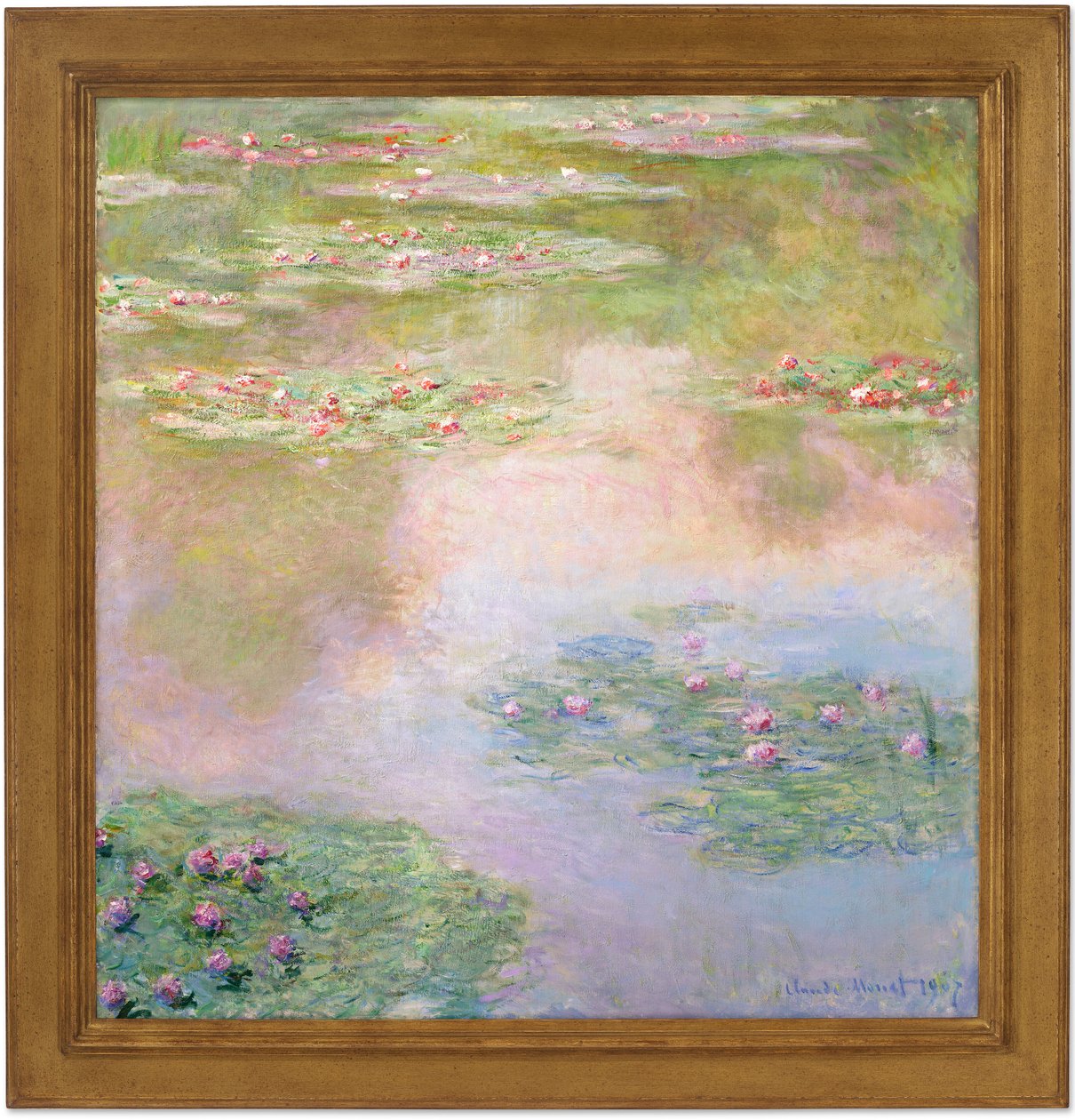 vannliljer av Claude Monet